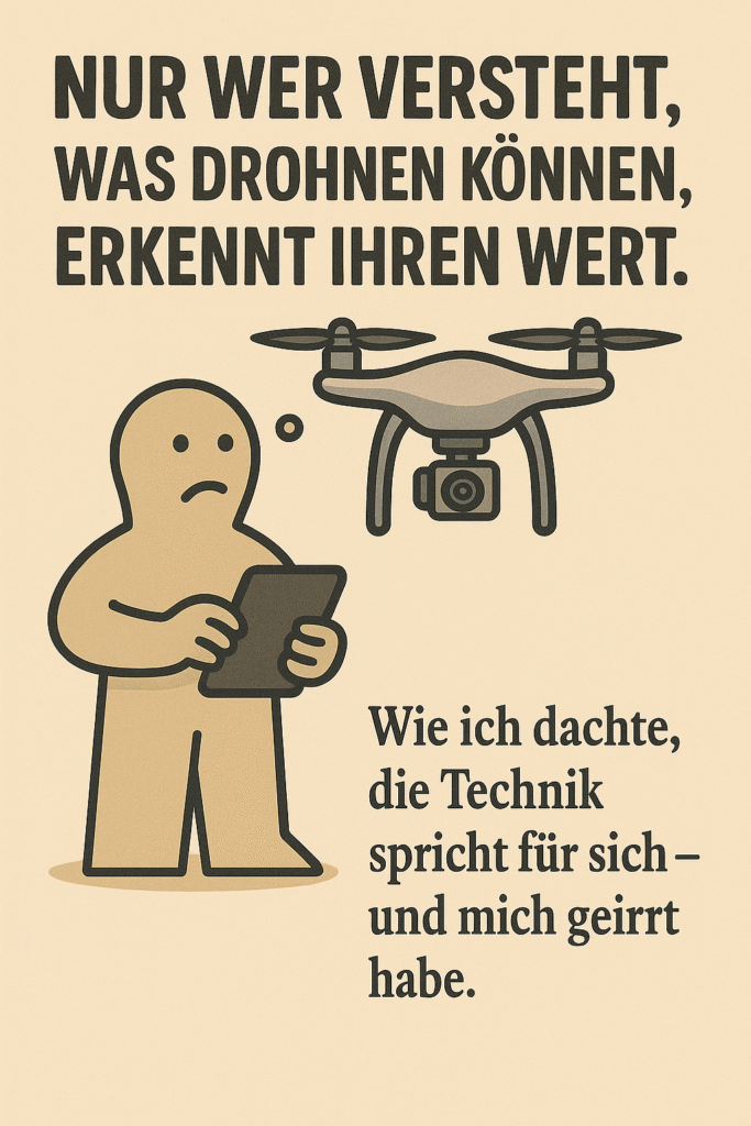 Was ich über Kommunikation gelernt habe – und warum meine Drohne nichts dafür kann